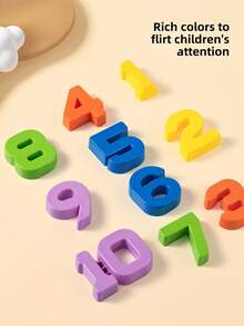 Children's Frog Balance Math Toy, Number Blocks And Mini Frogs Number Counting Learning Game, Preschool Educational Toy, 3+ Years Old, Number Blocks, Preschool Math Toy, Educational Toy, Children's Math Game, Interactive Math Game, Kindergarten Math Toy, Toy, Children's Toy - Multicolor - View 7