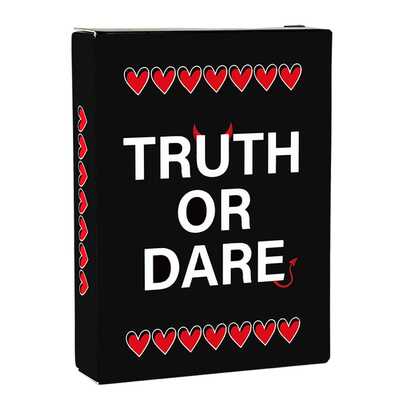 "TRUTH OR DARE" Is A Carefully Designed Couple's Board Game Card Set, Containing 50 Interactive Conversation Game Cards, Aimed At Bringing Partners Closer Through Meaningful Questions. Perfect For Date Nights, Quiet Evenings, Or Any Time You Want To Deepen Your Relationship. Also The Best Choice For Valentine's Day And Christmas.