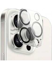 適用於 iPhone 17 16e 11-17 Pro Max 的 Apple 相機鏡頭保護膜 - 無色 - 查看 3