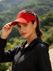 Women's Candy Color Open Top Baseball Cap, Lightweight And Breathable, Easy To Carry, Adjustable Size, Suitable For Women's Daily Outings - Multicolor - View 8