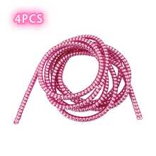 2pcs/3pcs/4pcs/5pcs Pelindung Kabel Spiral Warna Acak, Pelindung Kabel Charger, Pelindung Kabel Data, Selongsong Pelindung Charger, Penutup Charger, Pelindung Kabel Earphone Cocok Untuk Ponsel Earphone Kabel Data USB Pelindung Charger, Selongsong Kabel - Beraneka warna - View 87