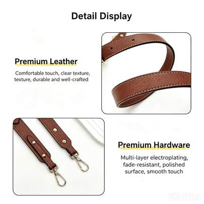 Bag Straps For Bag Accessories Adjustable, Crossbody-Compatible, And No-Drill Modification