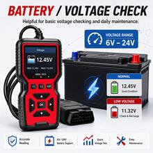 V519 Professional OBD2 Car Diagnostic Scanner Full Function Engine Fault Code Reader Real Time Data Stream I/M Readiness Test Tool - Red - View 8