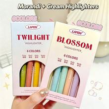 4/6/8色亮粉螢光筆，閃亮螢光筆，星空液體流沙螢光筆，大容量，適用於日記、筆記、標記、塗鴉、開學季 - 趣味螢光筆 - 查看 10