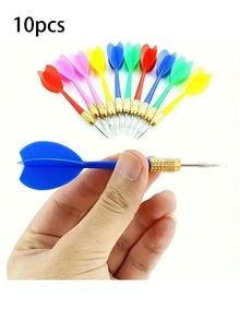 10pcs Random Color Metal Darts, Outdoor Darts Gaming Supplies - Multicolor - View 8