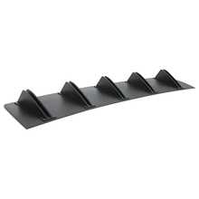 For D0dge Charger RT SRT SXT Car Rear Diffuser Shark Fins Bumper Splitter Chin Spoiler Lip Black Shunt Rear Bumper Lip - A - View 6