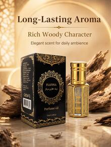 Unisex Woody Perfume Oil, Bergamot And Apple Scent, With Lavender, Patchouli, Tobacco Notes, Suitable For Office, Date, Travel, Party, Daily Wear, Birthday, Anniversary, Father's Day, Valentine's Day, Christmas Gift, Men's Perfume, Gift, Date Gathering Dinner, Long-Lasting Fragrance, - Fragrant - View 9