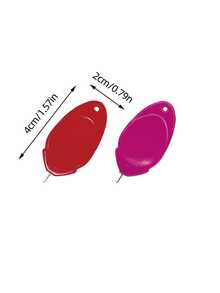 Thumb-Style Needle Threader, Available In Rose Red And Red, Sturdy Handle With Metal Hook, Wear-Resistant And Durable. Suitable For Seniors, Sewing Beginners And People With Impaired Vision, Can Be Used For Daily Sewing, Cross Stitch, Embroidery DIY, Essential Sewing Accessory - Thumb Needle Threader - View 9