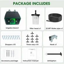 Solar Automatic Plant Waterer Kit Work With Indoor Outdoor,Compact Programmable,Self Watering Drip Irrigation Pump Indoor/Outdoor Vacation Free Low Water Auto Shut-Off Water 10 Plants - Solar Powered - View 8