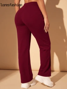 Women Pants - Red Violet - View 3