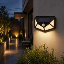 1 Pc Luzes Solares Decorativas Para Exterior Sem Cabos Poupe Energia Facil Montagem Longa Duracao - Estrela - Visão 7
