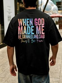 T-Shirts für Herren - Schwarz - Übersicht 2