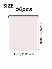 50/30/20pcs Transparent Drawstring Shoe Bags, Waterproof Dust-Proof Shoe Storage Bags, Transparent Plastic Shoe Storage Bags With Drawstring, Durable Reusable Shoe Storage Bags Suitable For Travel, Home Storage, Sports Shoes, Boots, Shoe Protection, Perfect For Back To School, Dorm Essentials, Halloween, Christmas - Multicolor - View 14