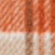 Large Orange and White Plaid