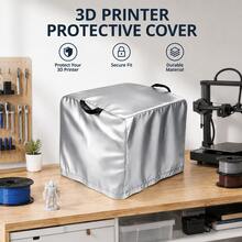 Pelindung Printer 3D - Tersedia 3 Ukuran, 3 Warna (Hitam/Abu-abu/Perak), Kain Oxford 300D Tebal, Bagian Bawah Dilengkapi Tali Serut, Cocok untuk Printer 3D, Hadiah Pesta yang Sempurna untuk Keluarga dan Teman (Hanya Pelindungnya) - A - View 9