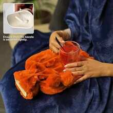 [Long-Lasting Warmth]2000ml Large Capacity Refillable Hot Water Bottle, Leak-Proof Reusable Warm Water Bag, Relieve Menstrual Pain And Winter Cold - Multicolor - View 6