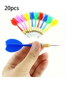 10pcs Random Color Metal Darts, Outdoor Darts Gaming Supplies - Multicolor - View 11