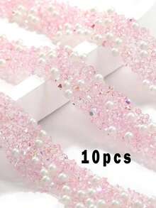 1/10pcs Roll Multi-Function Sparkling Rhinestone Ribbon, With PVC Film, Easy To Cut And Stick, Suitable For DIY Glitter Ribbon, Clothing Accessories, Sticker Tape, Glitter Shoes, Clothing, Rhinestone Strip, DIY Rhinestone Glitter Ribbon Sticker, Handmade Rhinestone Tape Roll, Clothing, Shoes, Gift Box, Car Decoration, Suitable For Christmas, Valentine's Day, Birthday, Gift Wrapping And Handicrafts - Multicolor - View 21