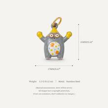 1pc New Animal Pendant, Exquisite Cartoon Style, 18K Gold PVD Plated 316 Stainless Steel Material, Waterproof And Fade-Resistant, Suitable For DIY Creative Necklace, Bracelet, Earrings, Bag Chain, Keychain, Waterproof And Sweat-Resistant, Suitable For Daily Casual Wear - Multicolor - View 23