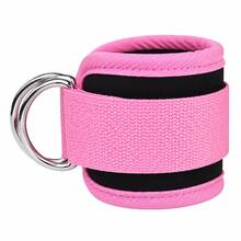 1 Pair Leg Strength Training Ankle Straps For Cable Machine, Hook And Loop Ankle Cuffs Fitness Leg Rings, Leg Muscle Trainer, Glute And Leg Workout Strap, Ankle Cuffs For Cable Machine - Multicolor - View 12