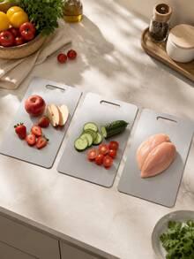 [Kitchen Cutting Mat]Durable And Easy To Clean Cutting Board | Japanese Grade Material | Suitable For Vegetables, Fruits, Chicken, Beef Kitchen Mat - Multicolor - View 12