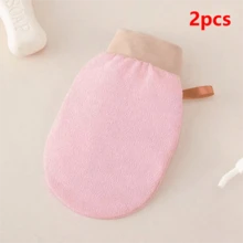 2件/1件 磨砂去角質手套，雙面身體磨砂手套，深層去角質身體磨砂手套可去除死皮，適合男女使用，沐浴磨砂手套，深層去角質使肌膚光滑亮麗，沐浴用品，沐浴配件 - 彩色 - 查看 20