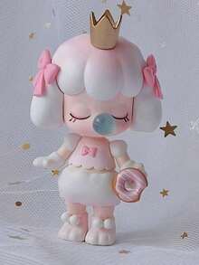 1pc Random Fantasy Tea Party Blind Box, Fashion Blind Box, Internet Celebrity, 2026 New Style, Girl's Rabbit Year Gift, Handicraft, Car Decoration, Doll, Halloween, Christmas Gift - Multicolor - View 5