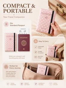 XD Dompet Dokumen Anak Multifungsi dengan Perlindungan RFID, Dompet Vertikal Kapasitas Besar dengan Banyak Kompartemen, Kantong Koin, dan Slot Kartu; Dompet Perjalanan Hitam Tahan Lama untuk Paspor, Uang Tunai, dan Kartu Anak - MultiWarna - View 5