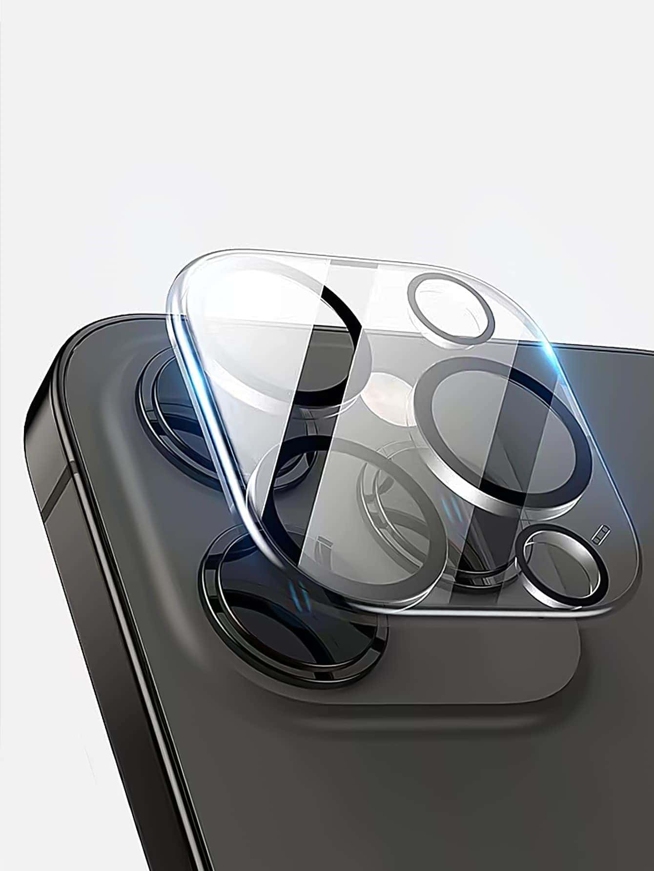 適用於 iPhone 17 16e 11-17 Pro Max 的 Apple 相機鏡頭保護膜 - 無色 - 查看 1