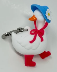 Keychain Holder With Random Gel Included, Bath, B&BW Original, Silicone Figures, Body, Halloween, Dog, Heart, Chocolate, Autumn, Teacher - 水鴨藍 - 查看 2
