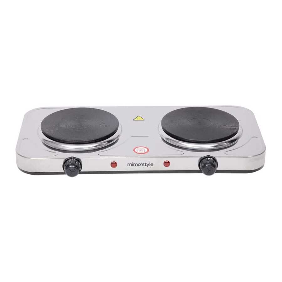 Fogão Elétrico Portátil 9894 FE-02 Mimo Style 127V, 2 Bocas, 2000W, Tomada 20A - Entrada do Brasil (127V) - Visão 1