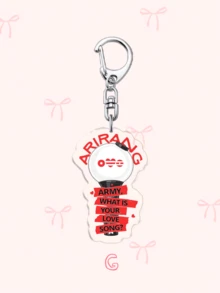 1pc/7pcs Red White ARMY Acrylic Keychain, ARIRANG SWIM Sailboat Tape Pendant, K-Pop Fan Bag Charm, Ideal Concert Gift For ARMY, Backpack & Phone Decor - Multicolor - View 14