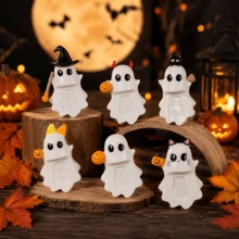 1pc Halloween Ghost Series Ghost Party Screen Decoration Blind Box Surprise Blind Bag, Photo Frame Party Decor, Collectible Ornament, Holiday Gift, Birthday Gift, Halloween Gift, Perfect Gift Choice (Random Style) - Multicolor - View 3