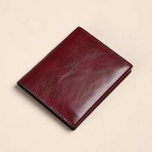 Dompet Kartu Kulit Ultra Tipis Anti-Demagnetisasi, Dompet Kartu Kompak Unisex, Sarung Kartu Portabel untuk Kartu Bank, KTP, SIM, Dompet Kecil - MultiWarna - View 14