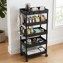 Storage Carts - Black - View 3