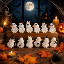 1pc Halloween Ghost Series Ghost Party Screen Decoration Blind Box Surprise Blind Bag, Photo Frame Party Decor, Collectible Ornament, Holiday Gift, Birthday Gift, Halloween Gift, Perfect Gift Choice (Random Style) - Multicolor - View 6