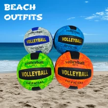 1 pieza voleibol,deport, 21cm Entretenimiento y fitness, clases de educación física, competición deportiva de voleibol. - Multicolor - Ver 5