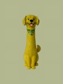 1pc Handmade Funny Dog-Shaped Unique Resin Vase, Home Desktop Decor Ornament | Home Decor, Room Decor, Bohemian Style, Desktop Decor, Cute Collectible, Unique Gift, Dining Table Centerpiece, Housewarming Gift - New Model - View 13