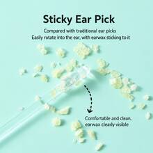 Sticky Ear Wax Removal Tool, Ear Cleaning Scoop, Swabs For Ear Wax, Ear Picking Tool, Ear Cleaning, Children's Sticky Ear Wax Removal Tool, Glowing Ear Cleaning Tool - Ear Cleaning Tool Stick - View 8