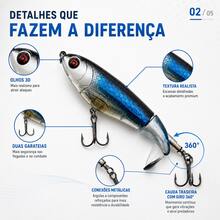 1 Isca Artificial de Superfície para Robalo, Cauda Giratória, Cor Sortida - 1 Peça – Cor Sortida - Visão 4