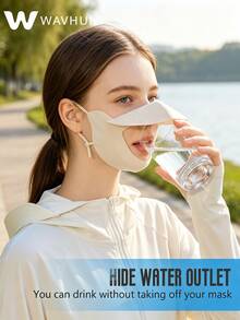 MOHUAN Suitable For Drinking Water. Summer Sun Protection Face Mask, Windproof And Warm, Unisex, With Layer. Adult Thickened Version, With Sun Protection And Strong Eye Protection Function, Suitable For Outdoor Cycling And Hiking. - Multi-color - View 1