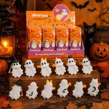 1pc Halloween Ghost Series Ghost Party Screen Decoration Blind Box Surprise Blind Bag, Photo Frame Party Decor, Collectible Ornament, Holiday Gift, Birthday Gift, Halloween Gift, Perfect Gift Choice (Random Style) - Multicolor - View 2