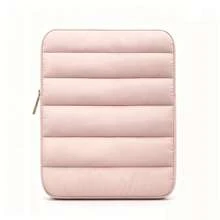 Fluffy Pillow-Style Quilted Laptop Sleeve, Fits 13-Inch, Universal Shock-Proof Plush Tablet Protective Storage Bag, Suitable For IPad, Fashionable Lightweight Digital Storage Bag - View 17