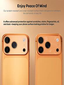 4-In-1 2-Piece Full Coverage Anti-Peeping Tempered Glass Privacy Screen Protector, Compatible With IPhone 18 Pro Max/18 Pro/17 Pro/17 Pro Max, Full Coverage Anti-Peeping Glass Film, Birthday/Easter/Valentine's Day Gift For Boyfriend/Girlfriend, Includes 1pc High-Definition Camera Lens Protector Soft Film And 1pc High-Definition Phone Back Cover Soft Film - Black - View 11