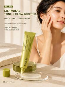 Conjunto de Soro com Vitamina C & Retinal Aprimorado, Vitamina C Pura + Retinal, Iluminador & Cuidados com Manchas, Refinamento de Poros, Suavização de Textura & Linhas Finas, Conjunto de Soro Facial para Cuidados com a Pele, Pele de Vidro Coreana, Cuidados Diurnos & Noturnos - Duo de Sérum Booster - Visão 12