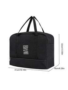 Travel Hanging Luggage Organizer Bag, Large Capacity Storage Bag For Outdoor Sports, Suitable For Back To School, Travel, Dorm Use - Multicolor - View 14