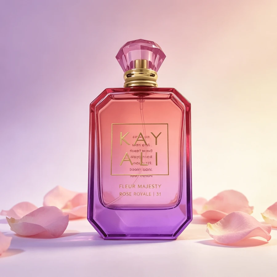 Kayali Fleur Majesty Rose Royale 31 EDP 100ml Elegant Rich Rose Floral Women's Perfume Peony Vanilla Musk Scent Luxury Gift For Ladies - Warm & Sweet Gourmands - View 1