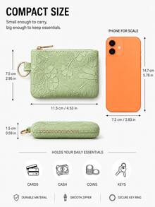 XD New Printed PU Leather Short Kids Wallet, High-End Design, Portable And Lightweight, Fashionable And Versatile, Suitable For Home And Outdoor Daily Use - Multicolor - View 2