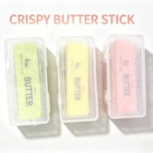 1pc Crispy Butter Stick Squishy - Disposable Crispy Shell - Reusable Butter Stick Inside - Moldable Stress Relief Toy, Soft Sticky Texture, Office Desk Stress Relief Gift - Soft Squeezable Toy, Large Soft Stress Relief Toy, Ultra Slow Rebound Any Shape. Stress Relief Toy, Gift For Him, Pressure Relief Toy, Birthday Gift, Party Favor, Holiday Gift, Valentine's Day/Easter/Halloween/Christmas/New Year Gift - Perfect Gift - Multicolor - View 11
