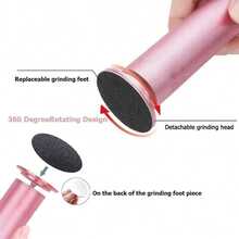 Electric Foot Files - Pink - View 8